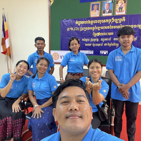 TukTuk staff take a group selfie at the CLIP3 closing meeting